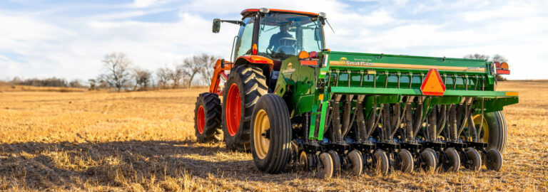 Drawbar Pulled Mechanical No-Till Drills
