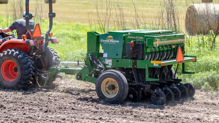 Drawbar Pulled Mechanical No-Till Drills