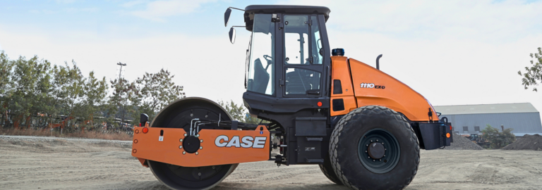 CASE 1110EX-D Single Drum Roller