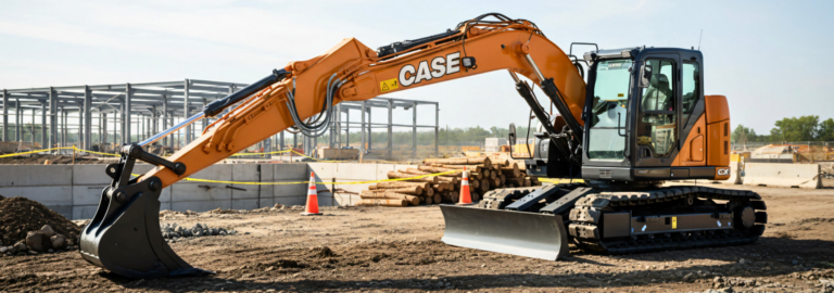 CASE CX145CSR Short Radius Excavator