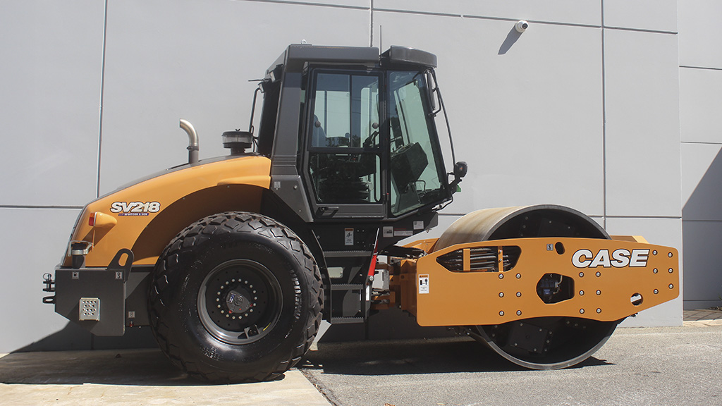 Cummins CASE SV218 Single Drum Roller