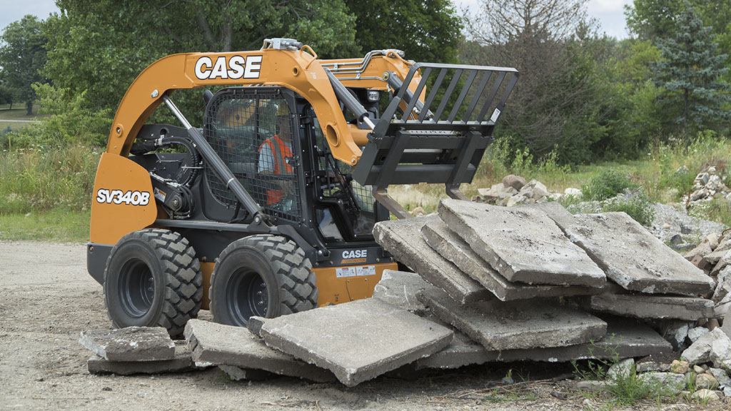 FPT CASE SV340B Skid Steer Loader