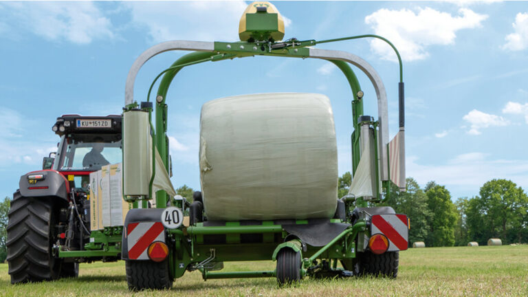 EasyWrap Trailing Bale Wrapper