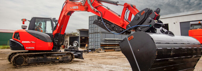 Kubota KX080-3S Excavator
