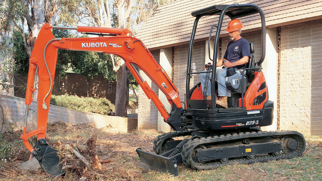 Kubota U25-3S Excavator | Compact & Powerful