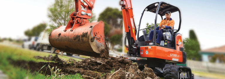 Kubota U35-4 Mini Excavator
