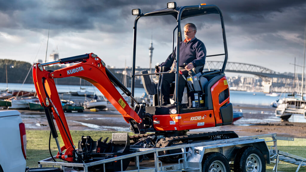 Kubota KX018-4 Mini Excavator | High Performance