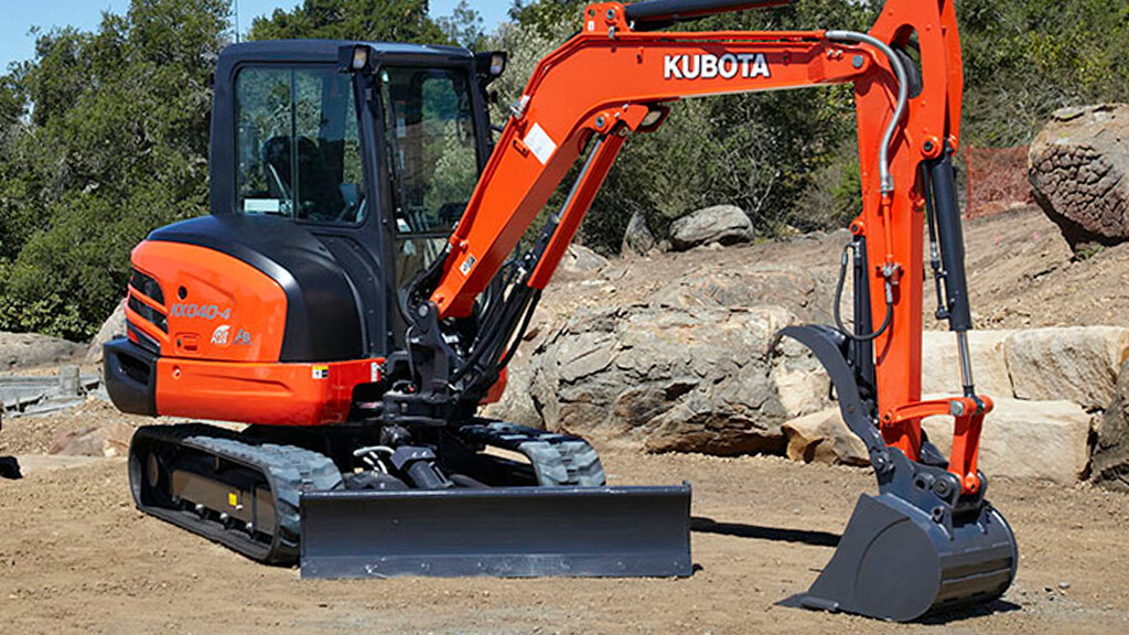 Kubota KX040-4 Excavator | Precision & Performance