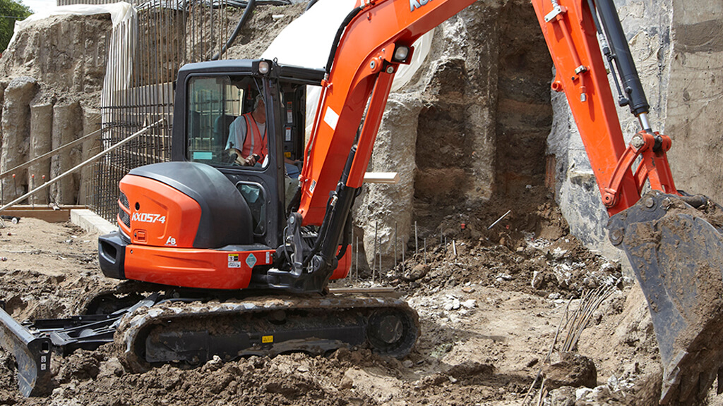 Kubota KX057-4 Excavator | Strong & Reliable