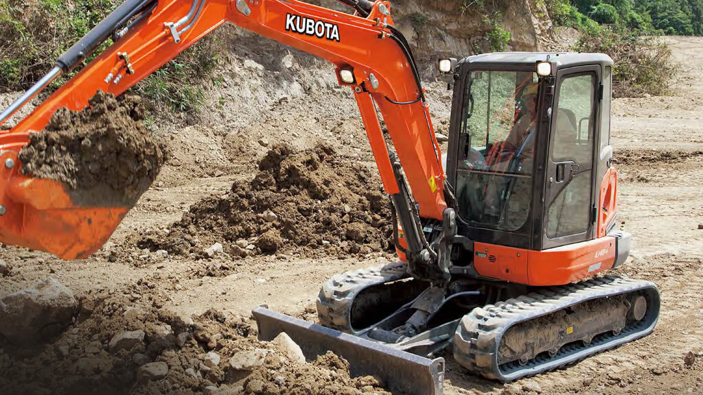 Kubota U48-4 Excavator | Heavy-Duty Compact Power