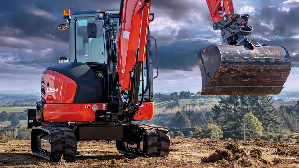 Kubota U55-4 Excavator | Compact & Versatile